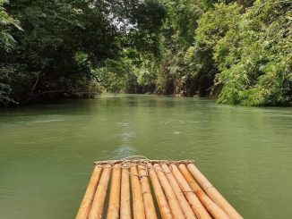 River rafting is one of the activities in Khao Sok National Park