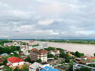 Nong Khai is located on the Mekong River